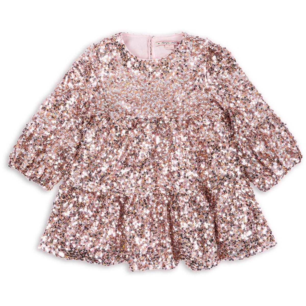 Konges Sløjd Grey/Rosa Lila Sequins Klänning