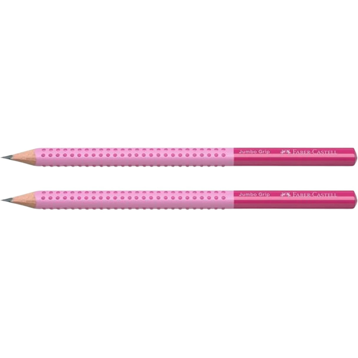 Faber Castell Jumbo Grip Pencils 2x2 Tones Pink