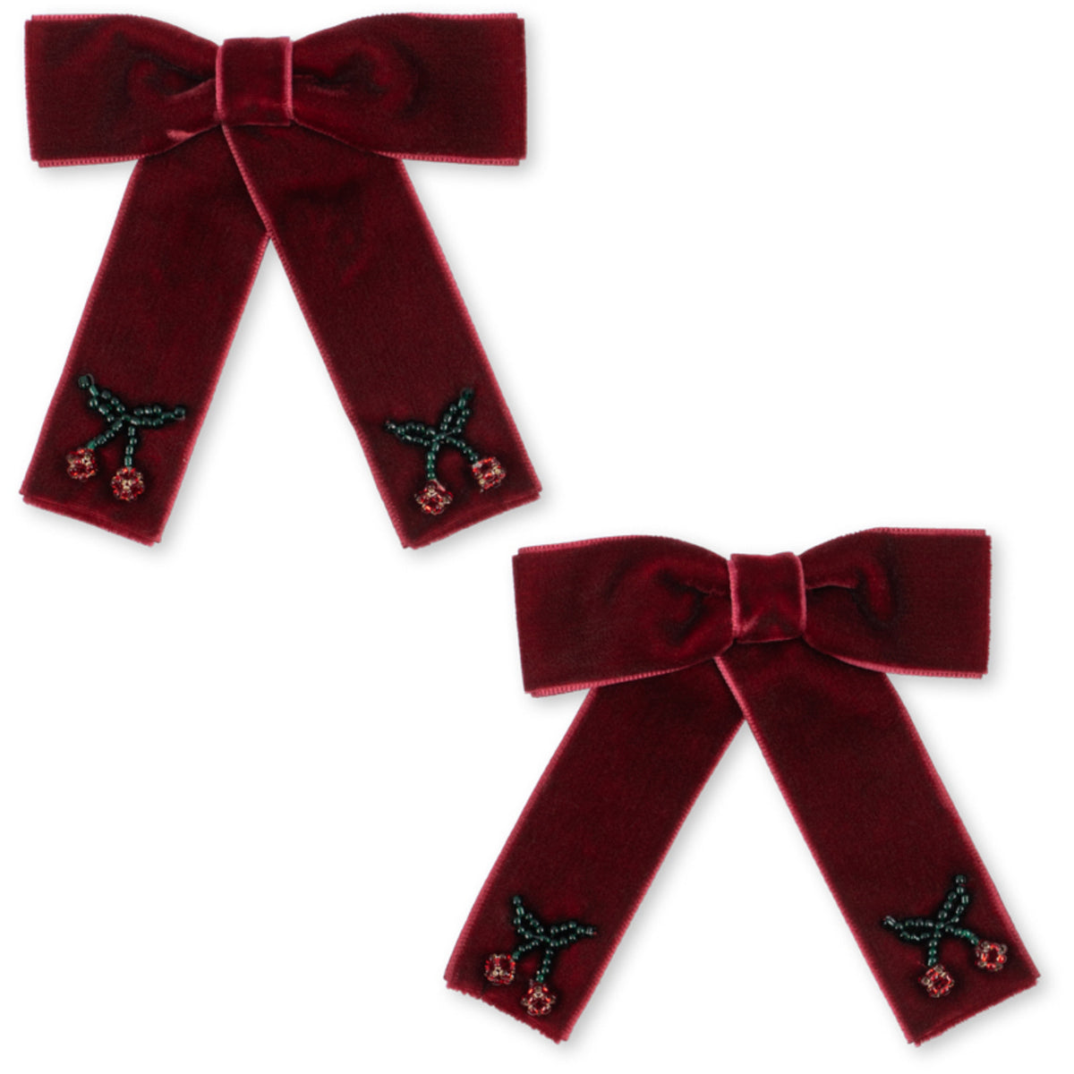 Konges Sløjd Rio Red 2 Pack Juliette Rosett Hair Clip