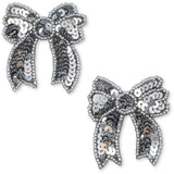 Konges Sløjd Silver 2 Pack Paljet Rosett Hair Clip