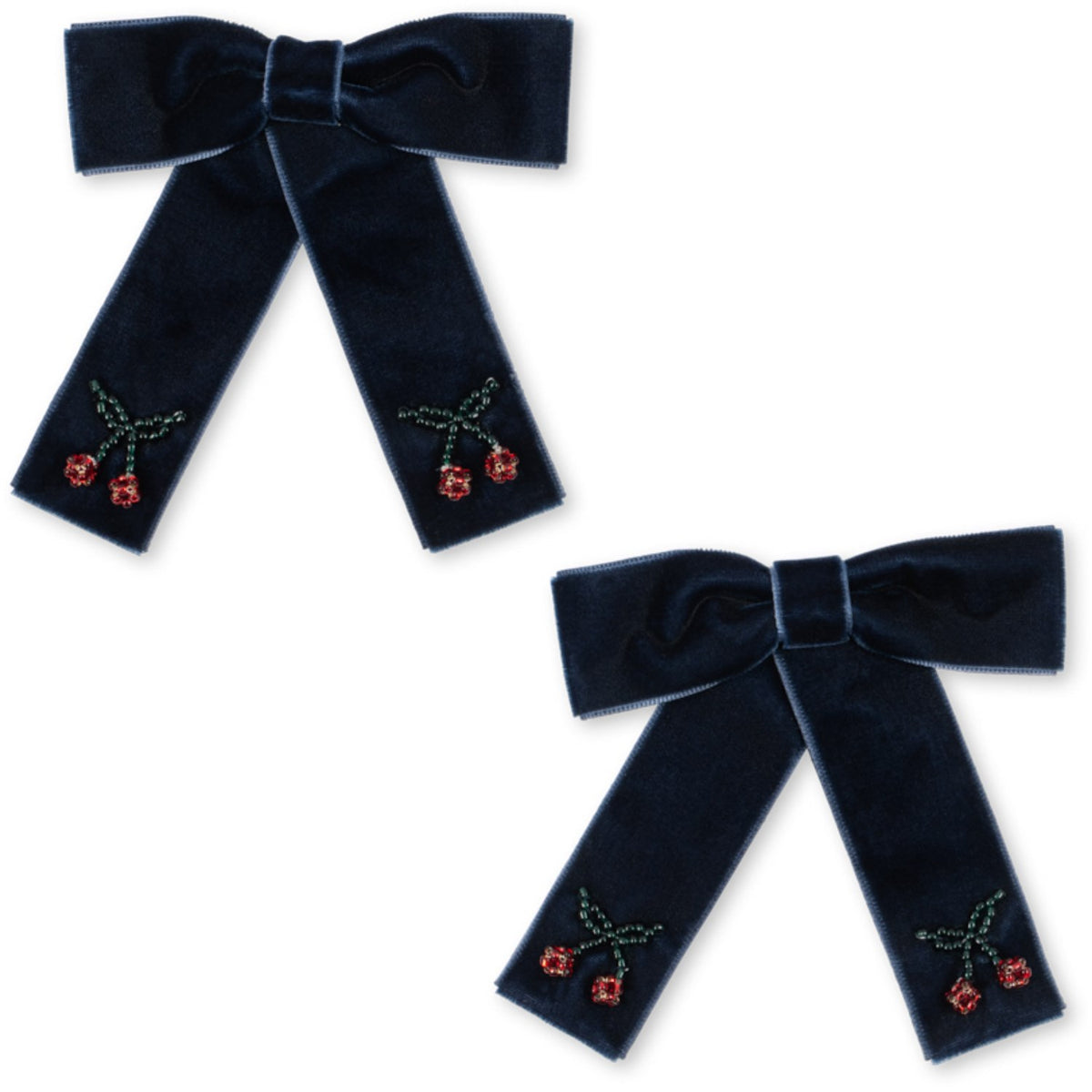Konges Sløjd Navy 2 Pack Juliette Rosett Hair Clip
