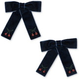 Konges Sløjd Navy 2 Pack Juliette Rosett Hair Clip