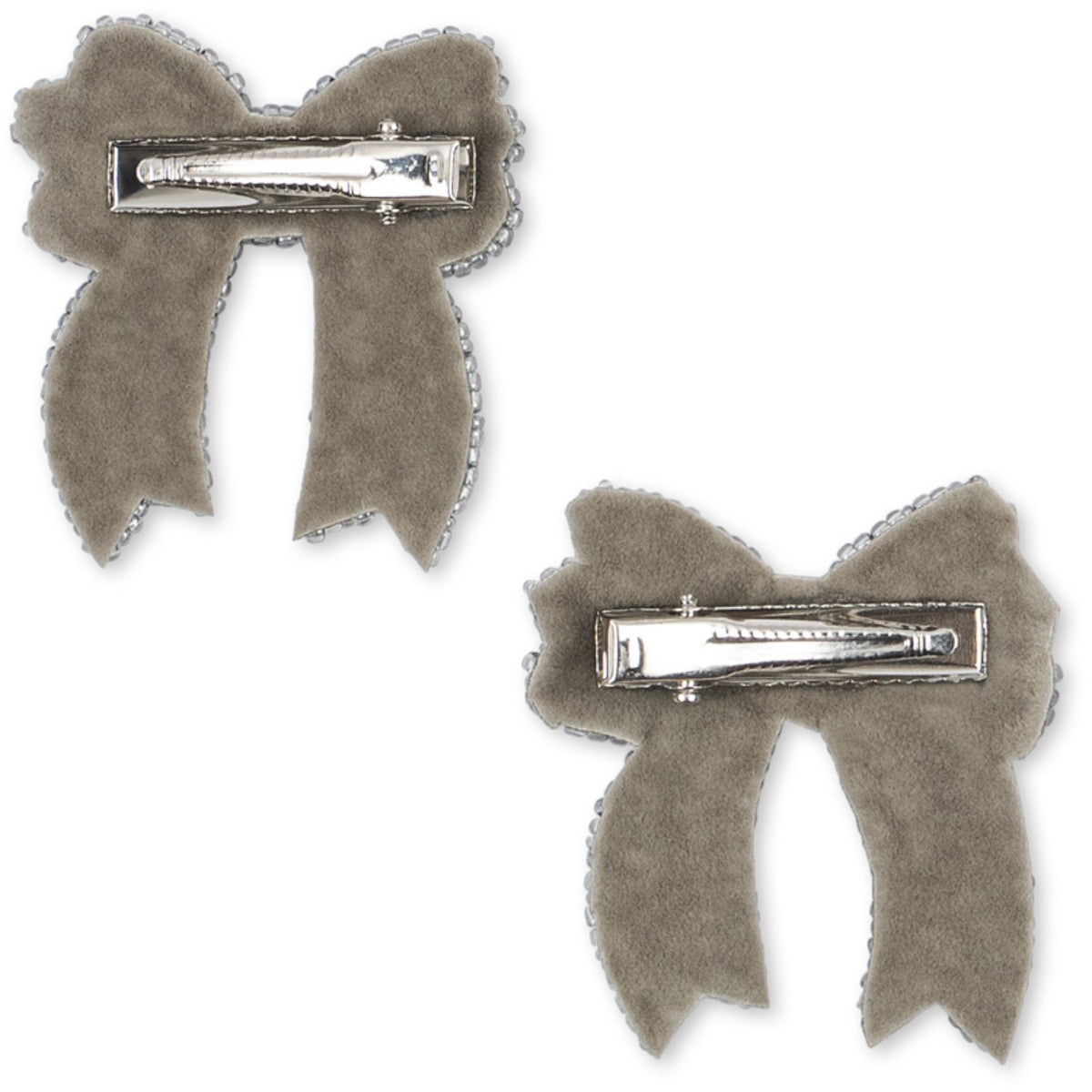 Konges Sløjd Silver 2 Pack Paljet Rosett Hair Clip