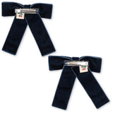 Konges Sløjd Navy 2 Pack Juliette Rosett Hair Clip