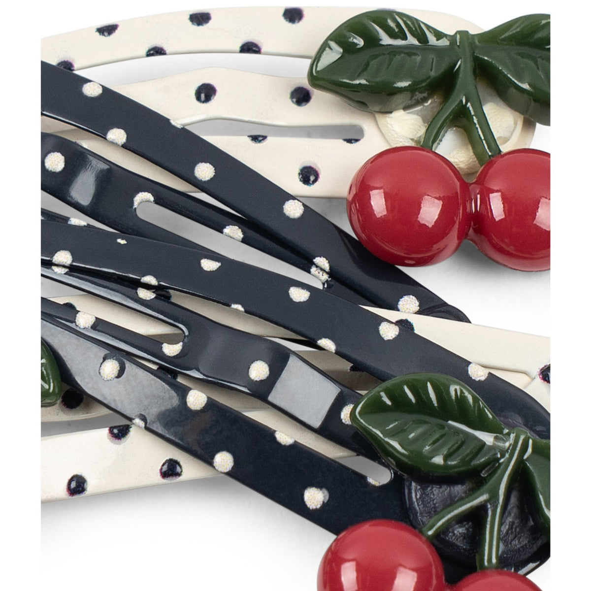 Konges Sløjd Multi 4 Pack Cherry Dot Hair Clip