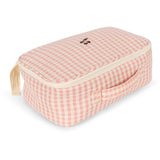 Konges Sløjd Pink Check Baby Docka Nursery Resväska