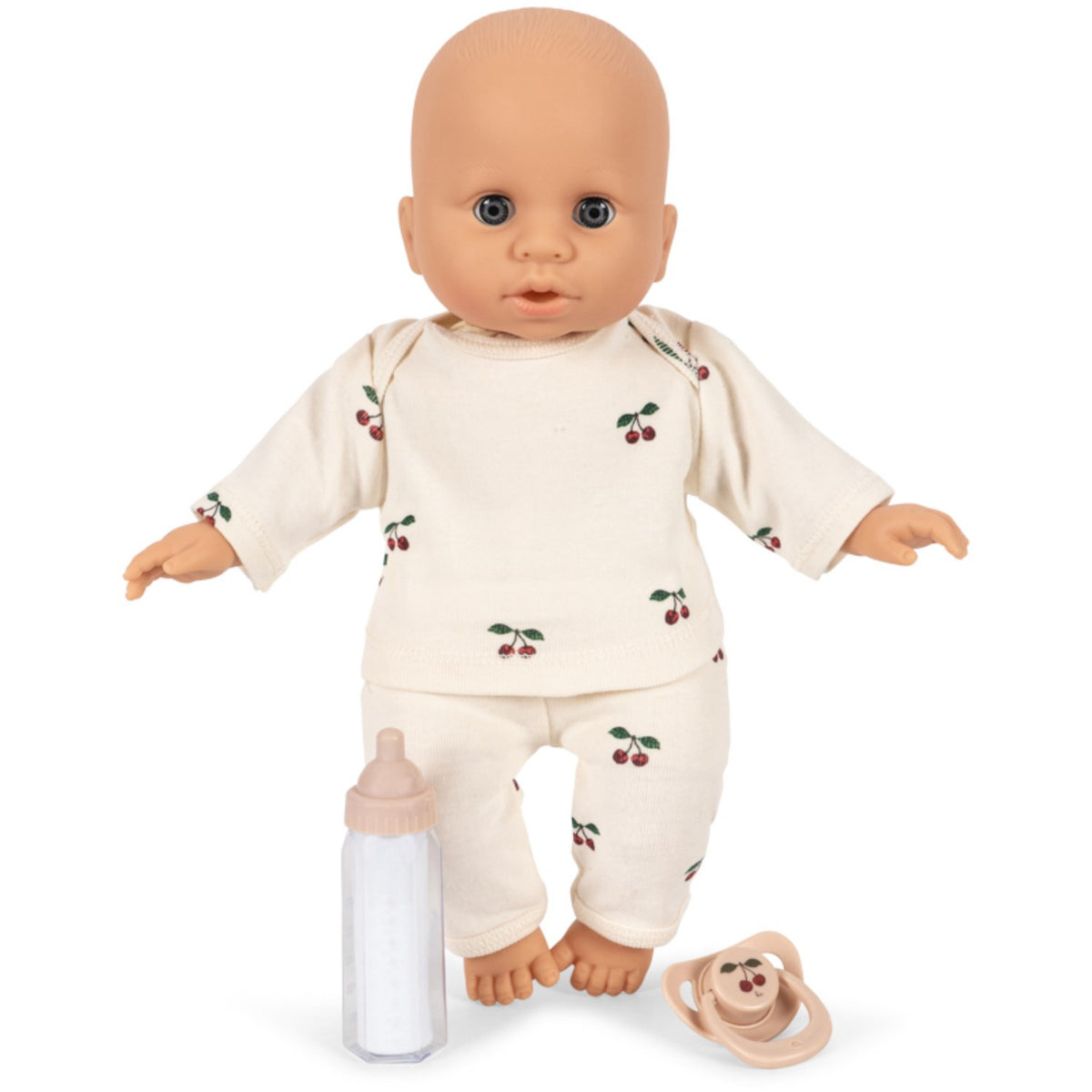 Konges Sløjd Pink Check Baby Docka Nursery Resväska