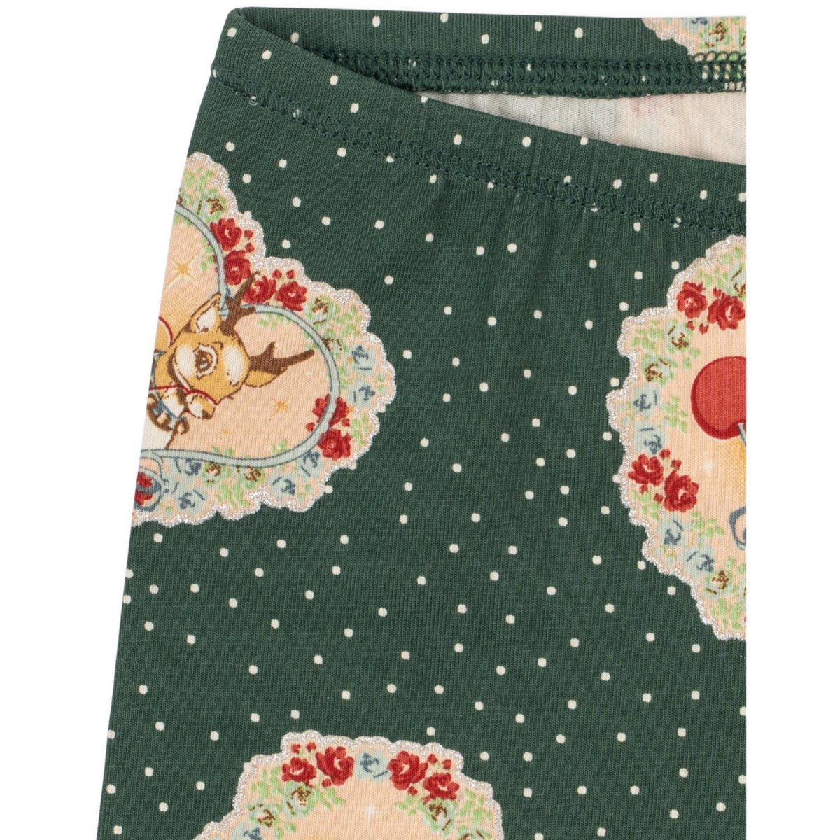 Konges Sløjd Deer Diary Green Basic Body/Pants Sett Gots