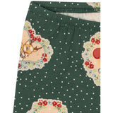 Konges Sløjd Deer Diary Green Basic Body/Pants Sett Gots