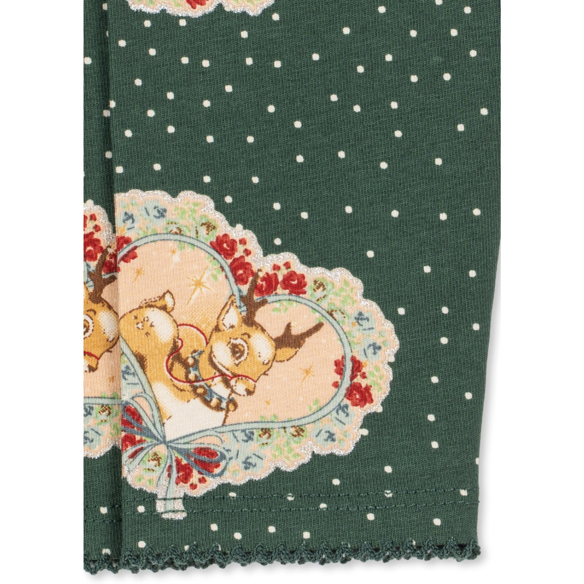 Konges Sløjd Deer Diary Green Basic Body/Pants Sett Gots