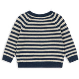 Konges Sløjd Blue Stripe Billi Stickad Cardigan