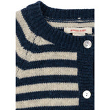 Konges Sløjd Blue Stripe Billi Stickad Cardigan