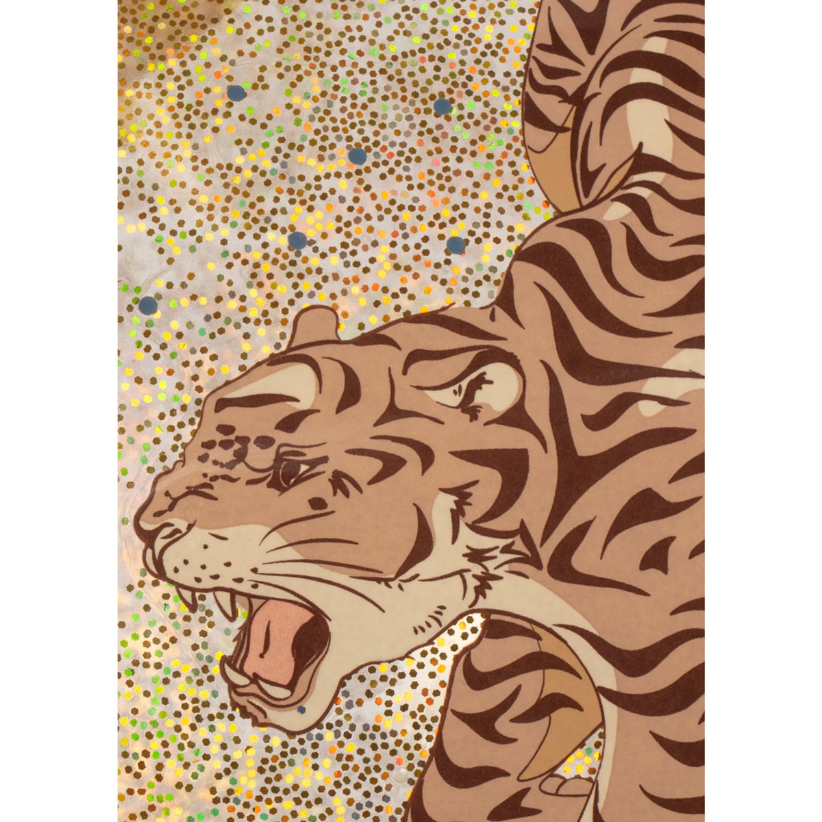 Konges Sløjd Tiger Glitter Jump Boll