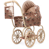 Konges Sløjd Cherry Sequin Sparkly Minnie Docka Sittvagnar
