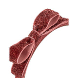Konges Sløjd Rose Glitter Sammet Rosett Hairbrace