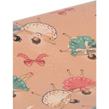 Konges Sløjd Bow Ballerina Blush Wrapping Paper
