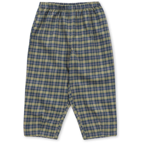 Konges Sløjd Laurel Blue Check Cara Byxor Gots