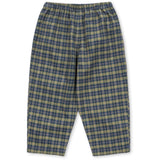 Konges Sløjd Laurel Blue Check Cara Byxor Gots
