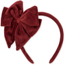 Konges Sløjd Red Dahlia Sammet Bowie Hairbrace