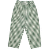 brunobruno nation Myrtle Green Check Dora Check Byxor