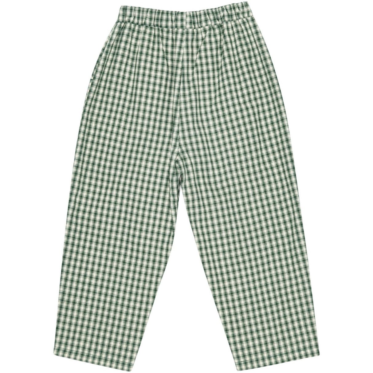 brunobruno nation Myrtle Green Check Dora Check Byxor