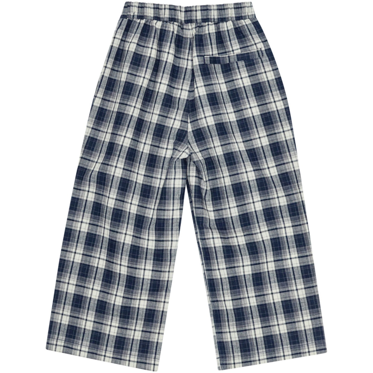 brunobruno nation Mood Indigo Blue Check Francis Navy Check Byxor