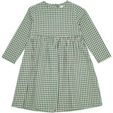 brunobruno nation Myrtle Green Check Vita Check Klänning