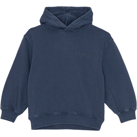 brunobruno nation Mood Indigo Blue Nicolaj Embr Hoodies