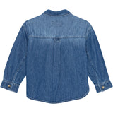 brunobruno nation Mid Blue Denim Ina Denim Skjorta