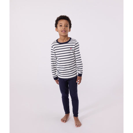 Petit Bateau MARSHMALLOW/SMOKING Pyjama