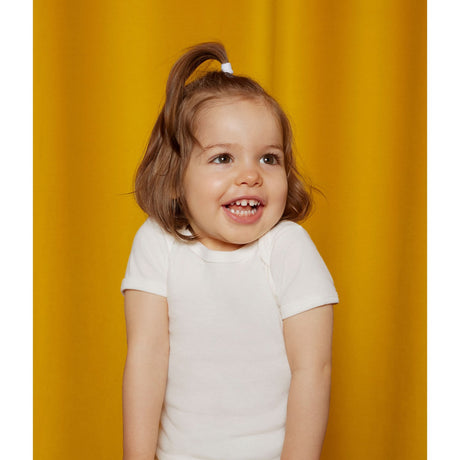 Petit Bateau White 2-pack Kortärmad Body