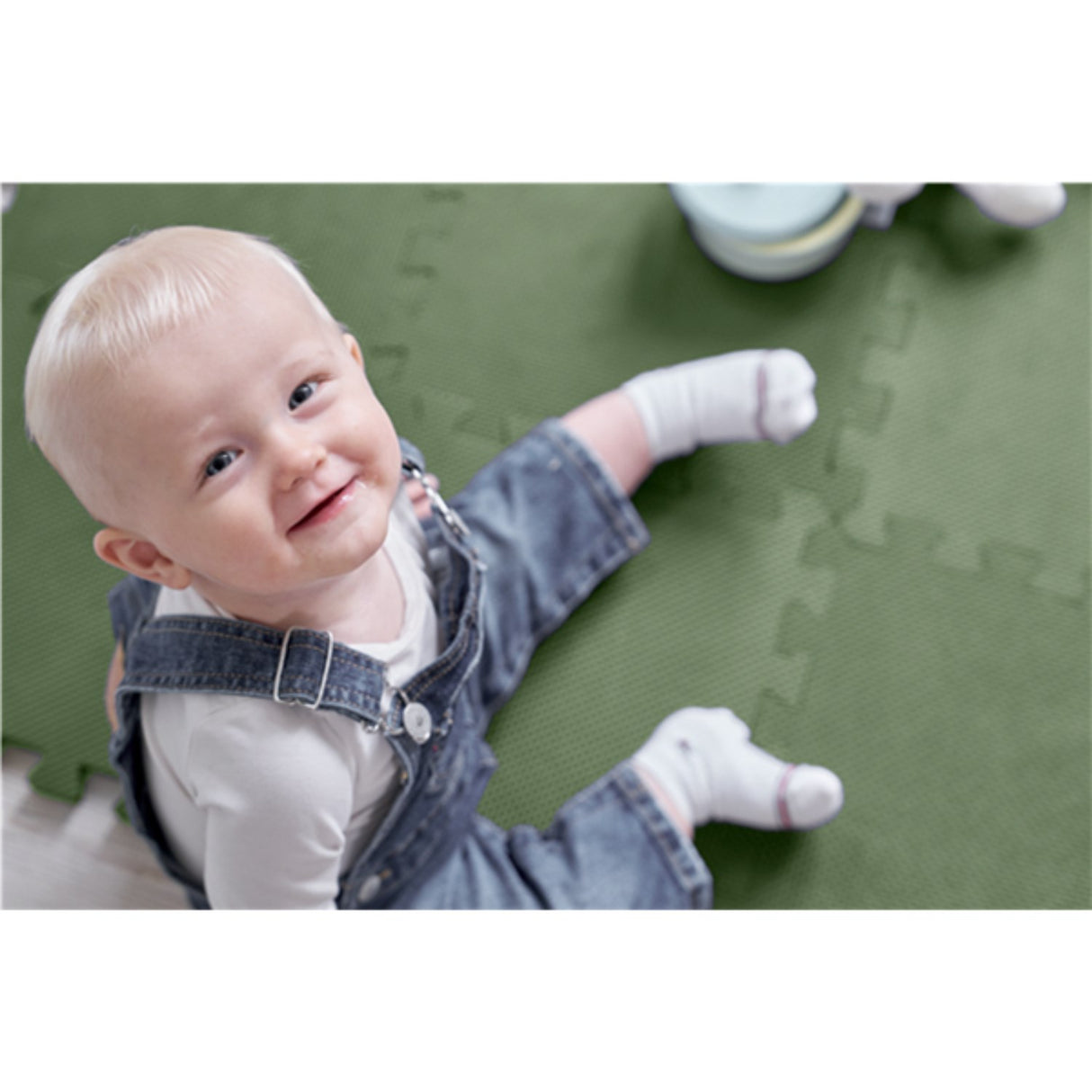 BabyDan Soft Green Soft Green Lekmatta