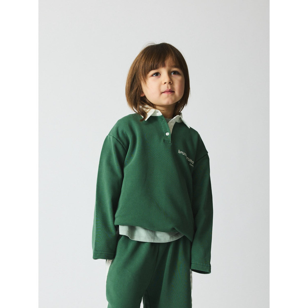 brunobruno nation Myrtle Green Dana Pikétröja Sweatshirt Nb