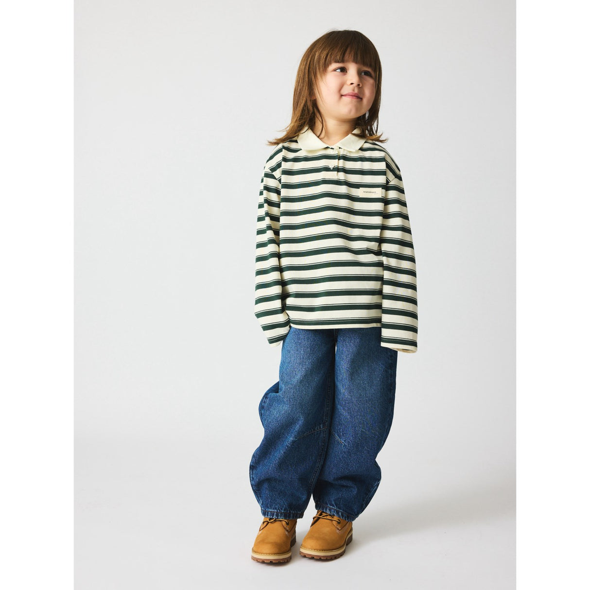 brunobruno nation Myrtle Jersey Stripe Kai Pikétröja T-Shirt