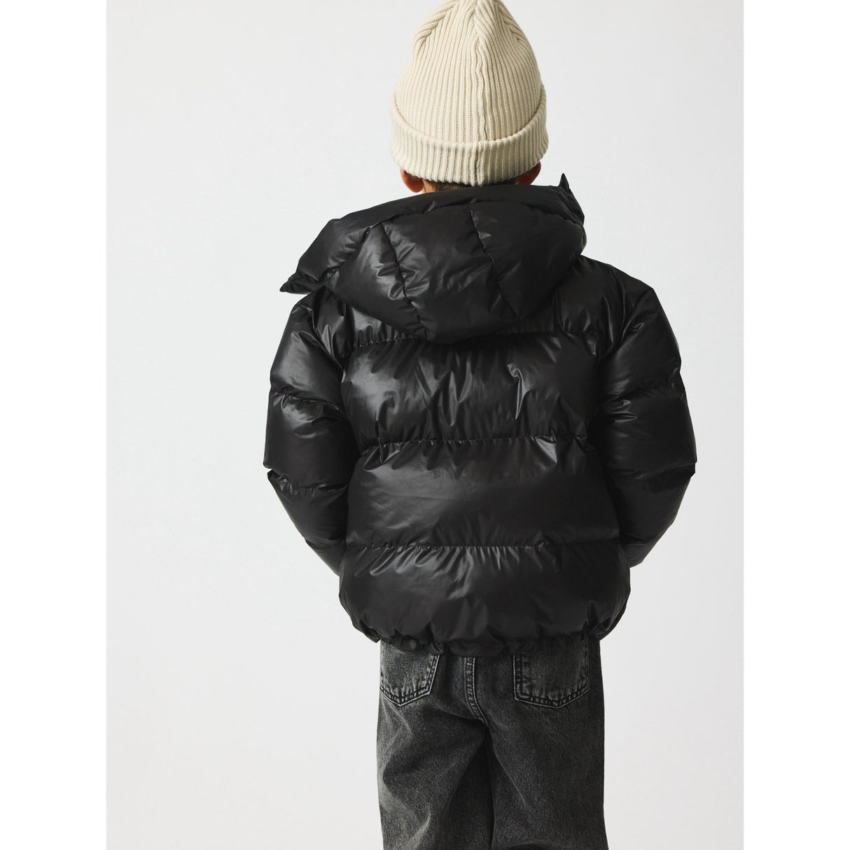 brunobruno nation Jet Black Edith Puffer Jacka