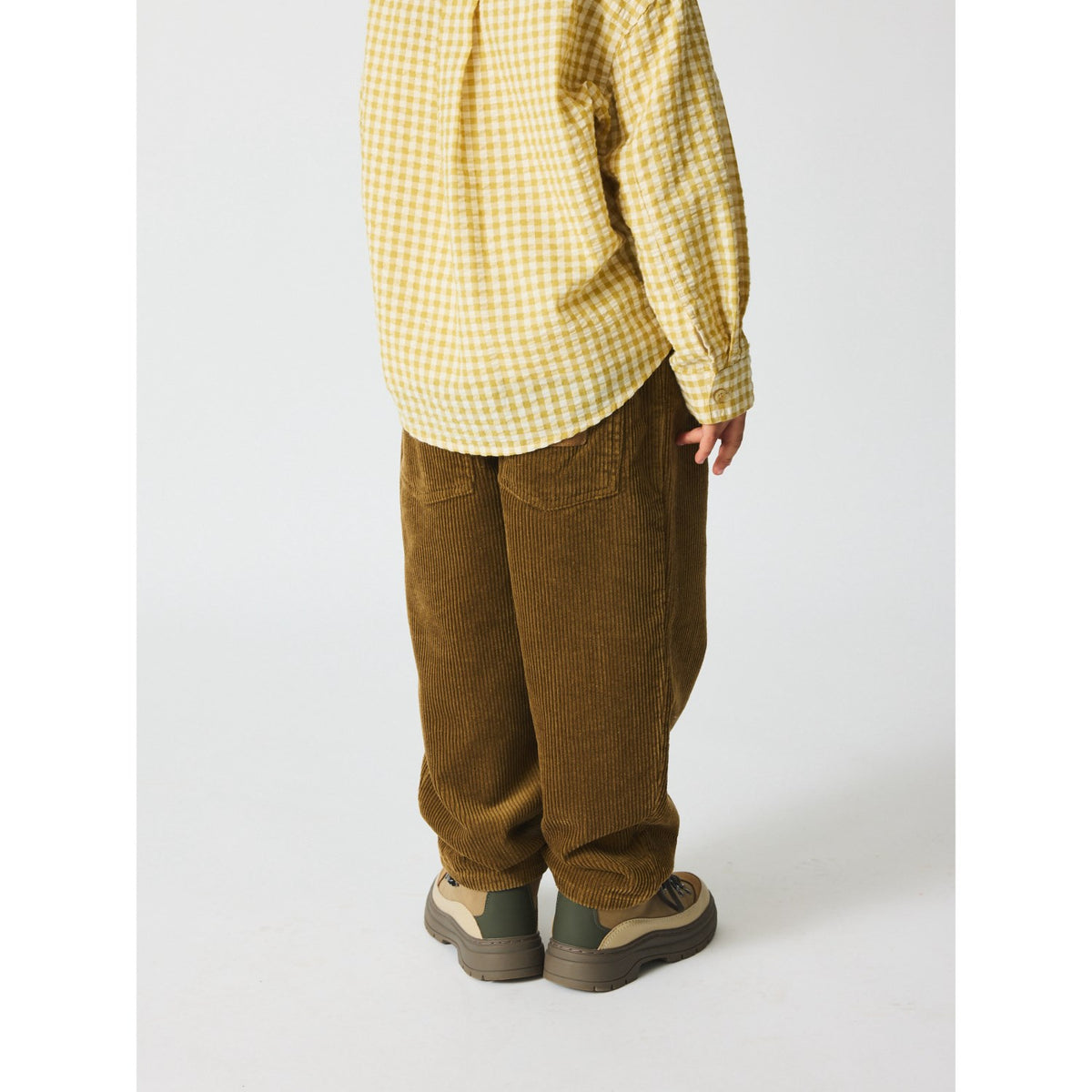 brunobruno nation Khaki Green Dorethy Corduroy Byxor