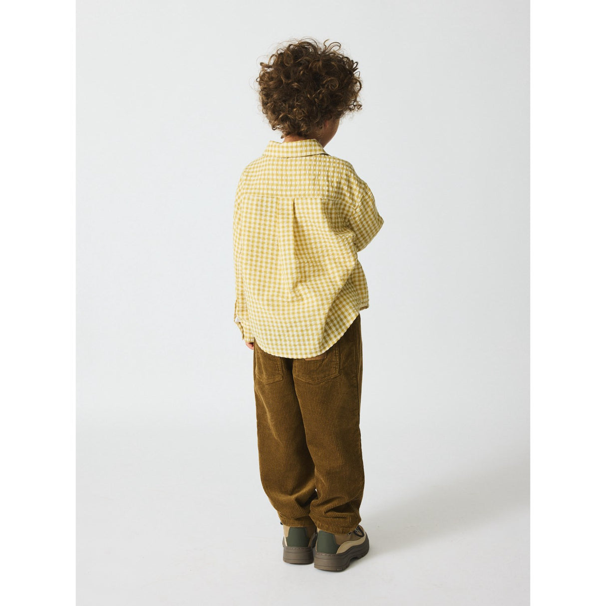 brunobruno nation Khaki Green Dorethy Corduroy Byxor