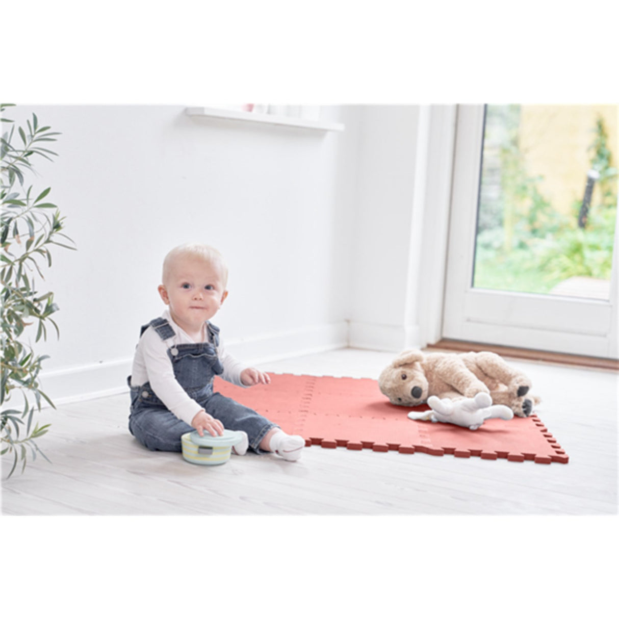 BabyDan Warm Rose Warm Rose Lekmatta