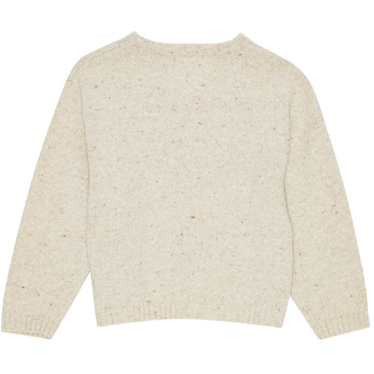 brunobruno nation Antique White Melange Jude Sweater