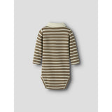 Lil'Atelier Kangaroo Turtledove Nbmlimia Ls Pikétröja Body Lil