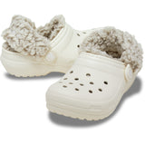 Crocs Summit White Classic Fleece Lined Clog T Smwt