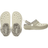 Crocs Summit White Classic Fleece Lined Clog T Smwt