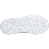 Skechers White JGoldcrown: UNO Lite - Metallic Joy