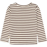 Petit Piao Chestnut Striped Ppsky Blus