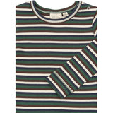 Petit Piao Trekking Green Multistriped Ppsong Blus
