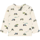 Petit Piao Eggnog Tractor Aop Ppstar Blus