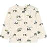 Petit Piao Eggnog Tractor Aop Ppstar Blus