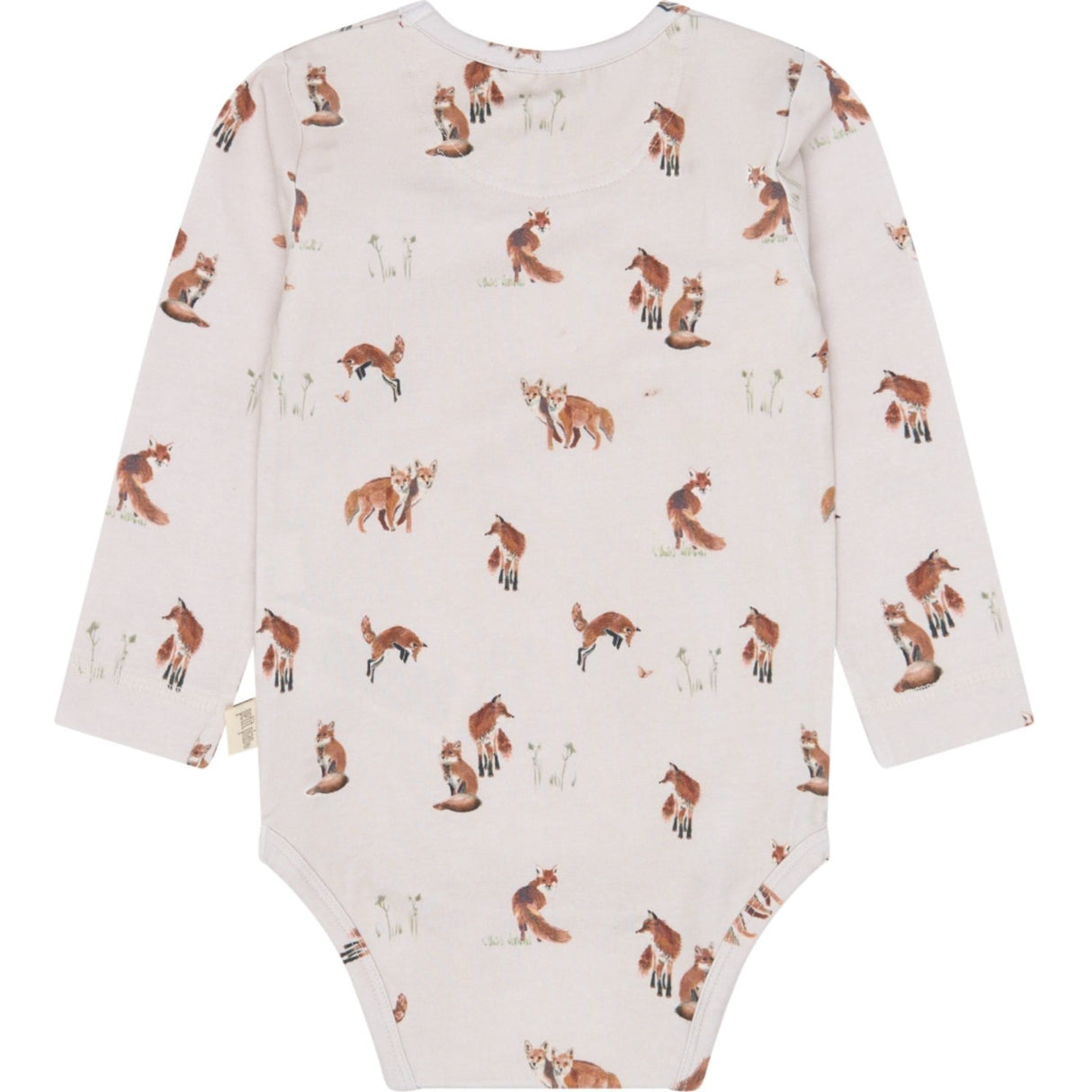 Petit Piao Gray Morn Fox Aop Ppstar L_S Body