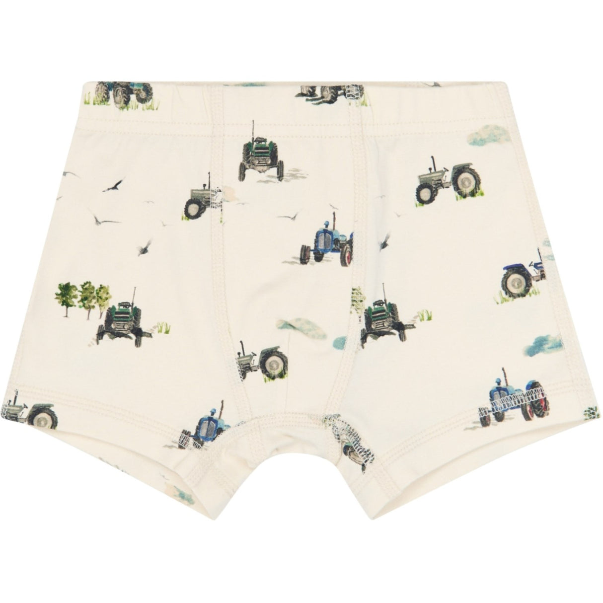 Petit Piao Eggnog Tractor Aop Ppstar Kalsonger 2-Pack