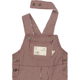Petit Piao Syrah Striped Ppglory Denim Overalls